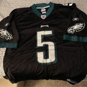 Vtg Philadelphia Eagles Donovan McNabb #5 Mens XL Reebok Football Jersey